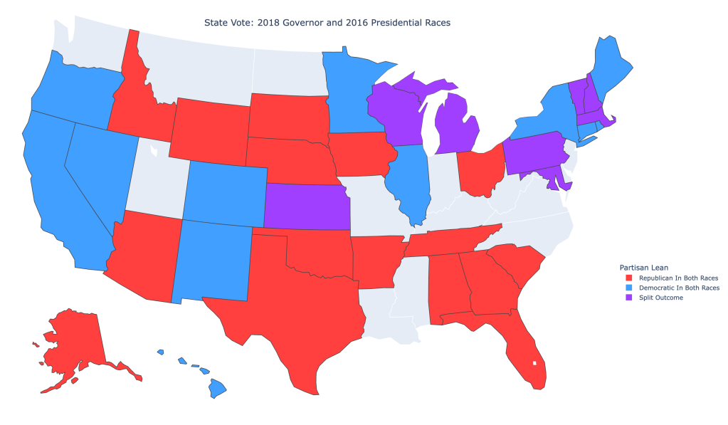 How Much More Ticket-Splitting Do Governor Races Have? – Split Ticket