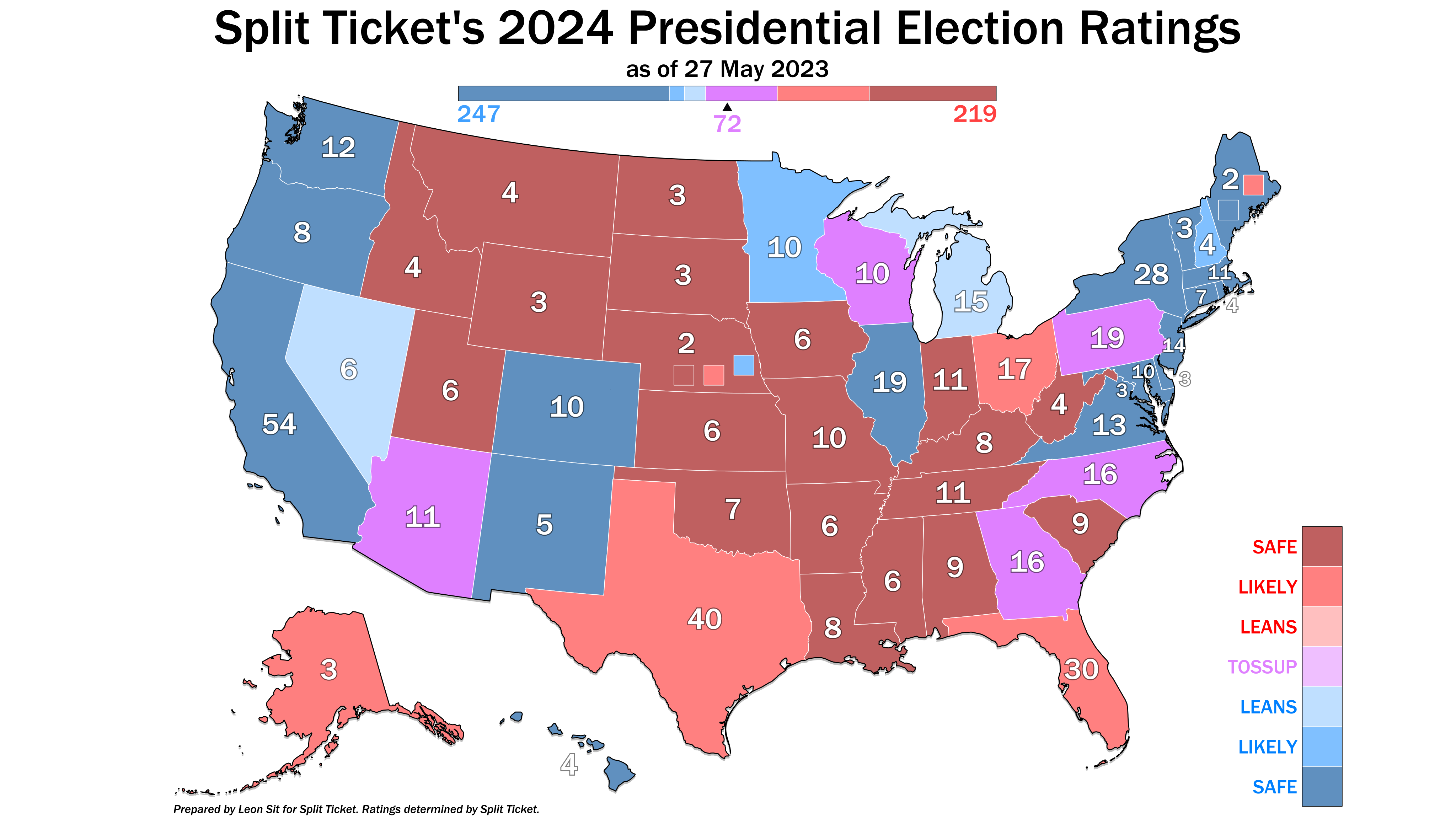 Our Initial 2024 Presidential Ratings